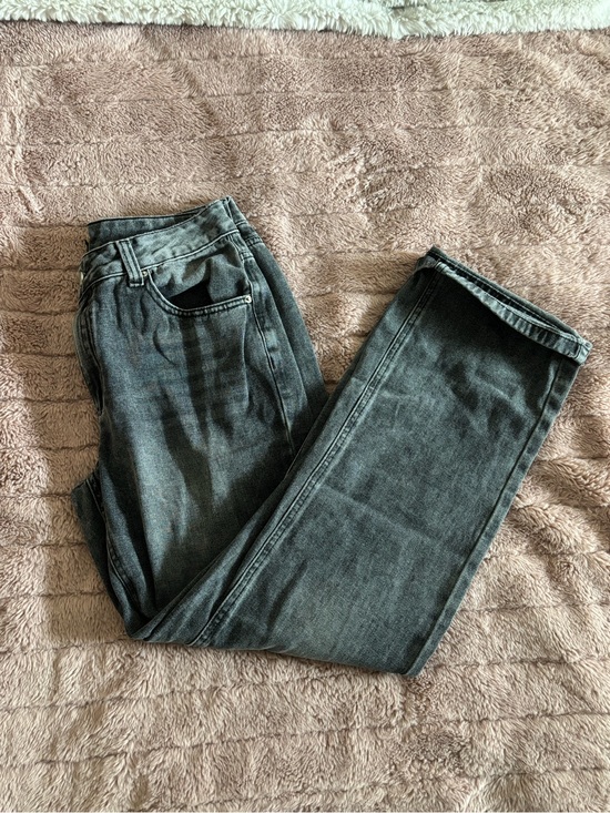 Denim - Women’s Black Wash Jeans Lowrise- Classic Straight Fit